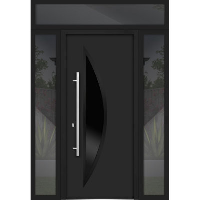 Deux portes d'entrée à l'avant