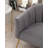 Mariantonietta Velvet Barrel Chair-914736328