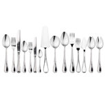 Raffaello 126 - Piece Stainless Steel Flatware Set - Service for 12
