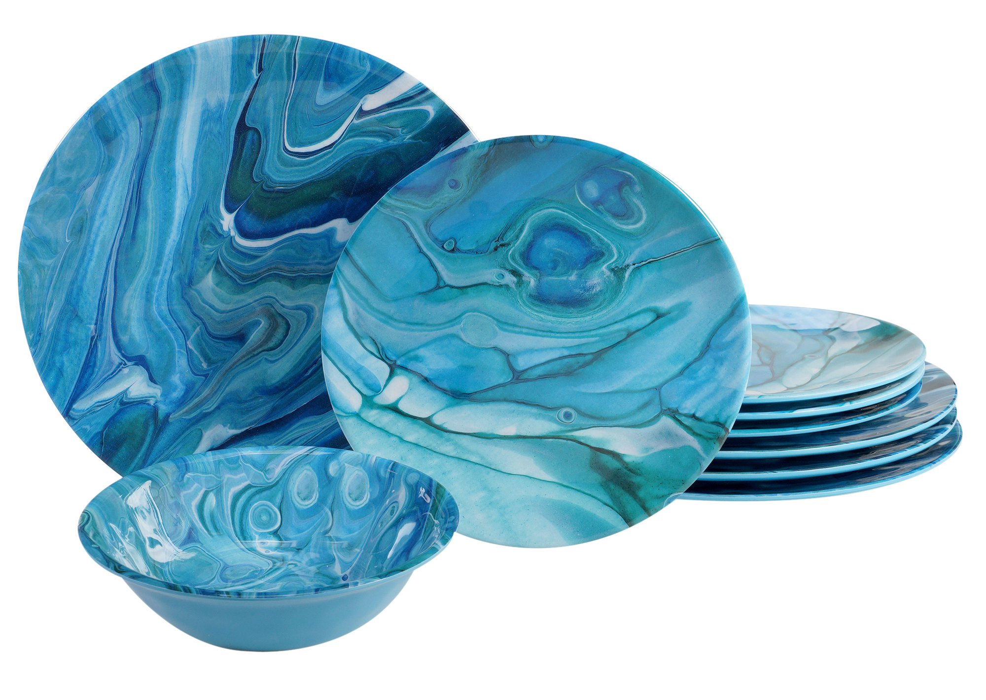 Certified International Fluidity 12 Pc Dinnerware Set & Reviews | Wayfair