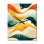 Janace - Horloge murale Mid-Century abstraite-2053860122