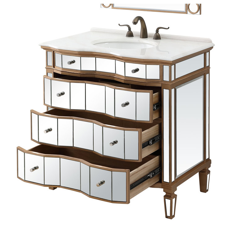 Ensemble de meuble-lavabo simple 36 po Dericky