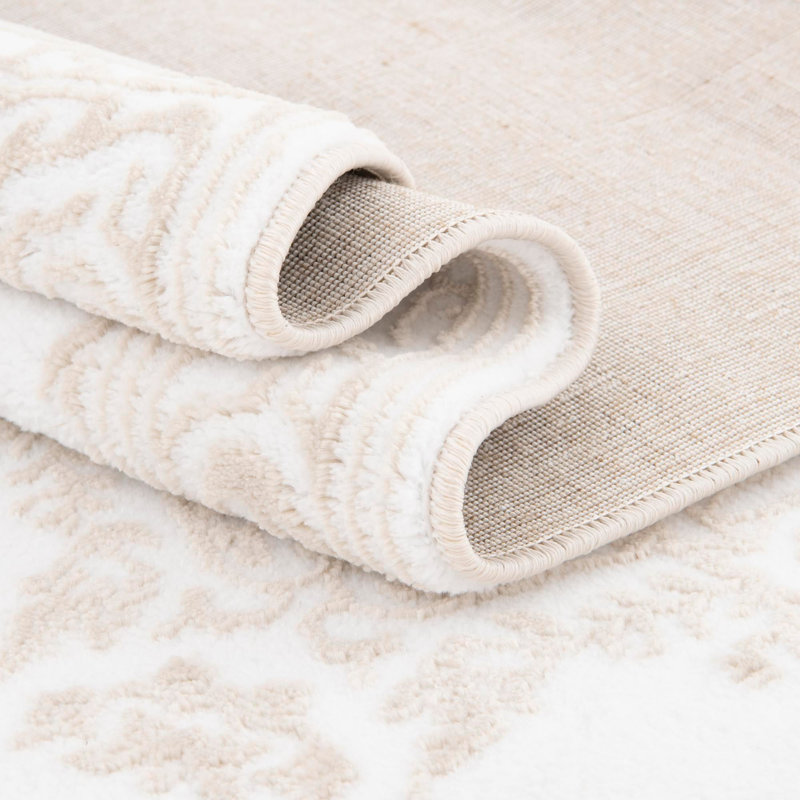 Charlton Home® Hermitage Rug, Rectangle 5'3" x 8'