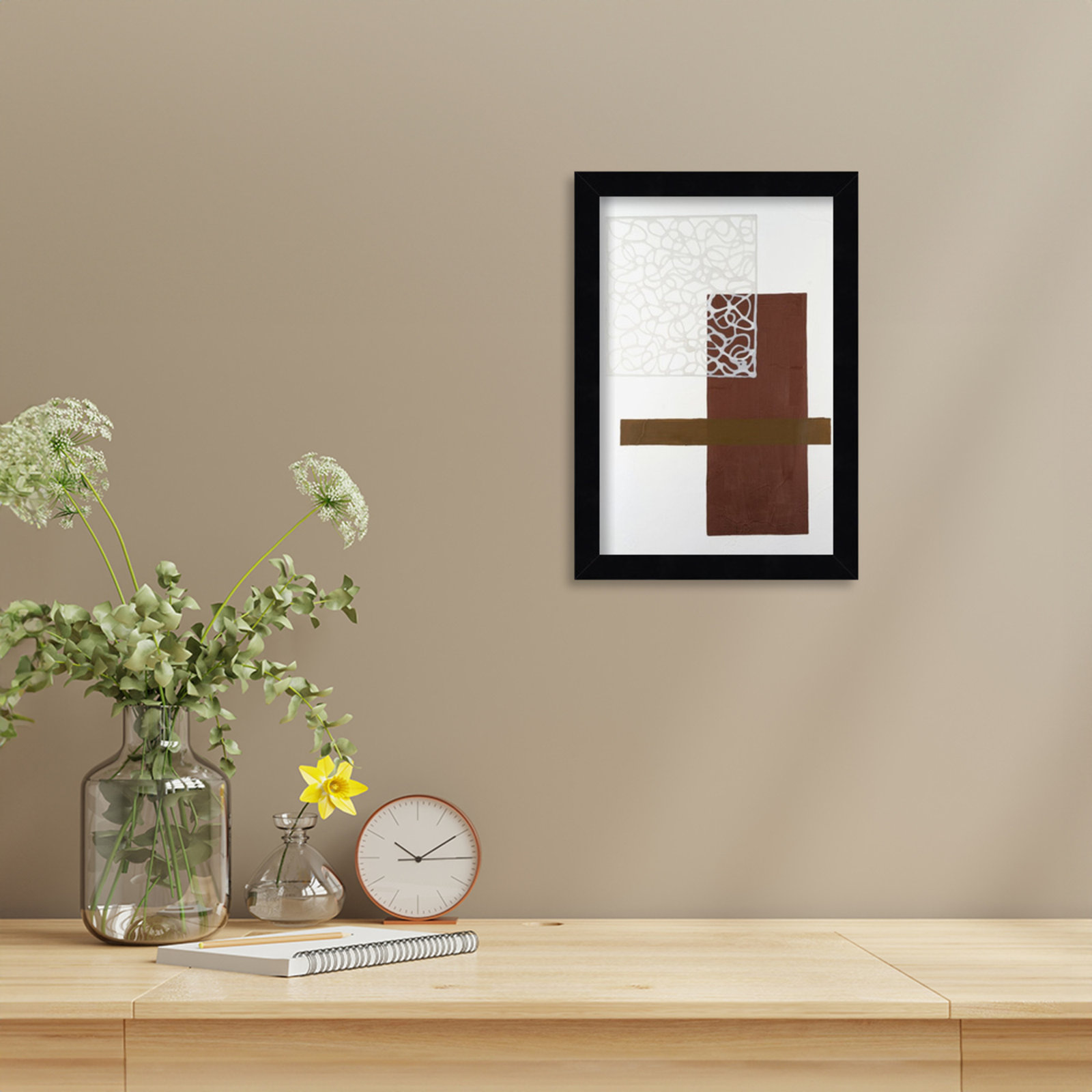 Nooks and Crannies No. 4 Print, 13" H x 9" W, Black