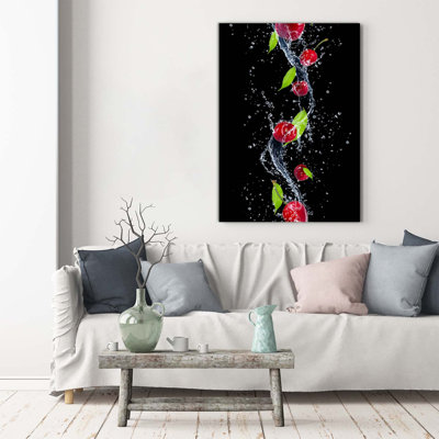 Cherries - Wrapped Canvas Print