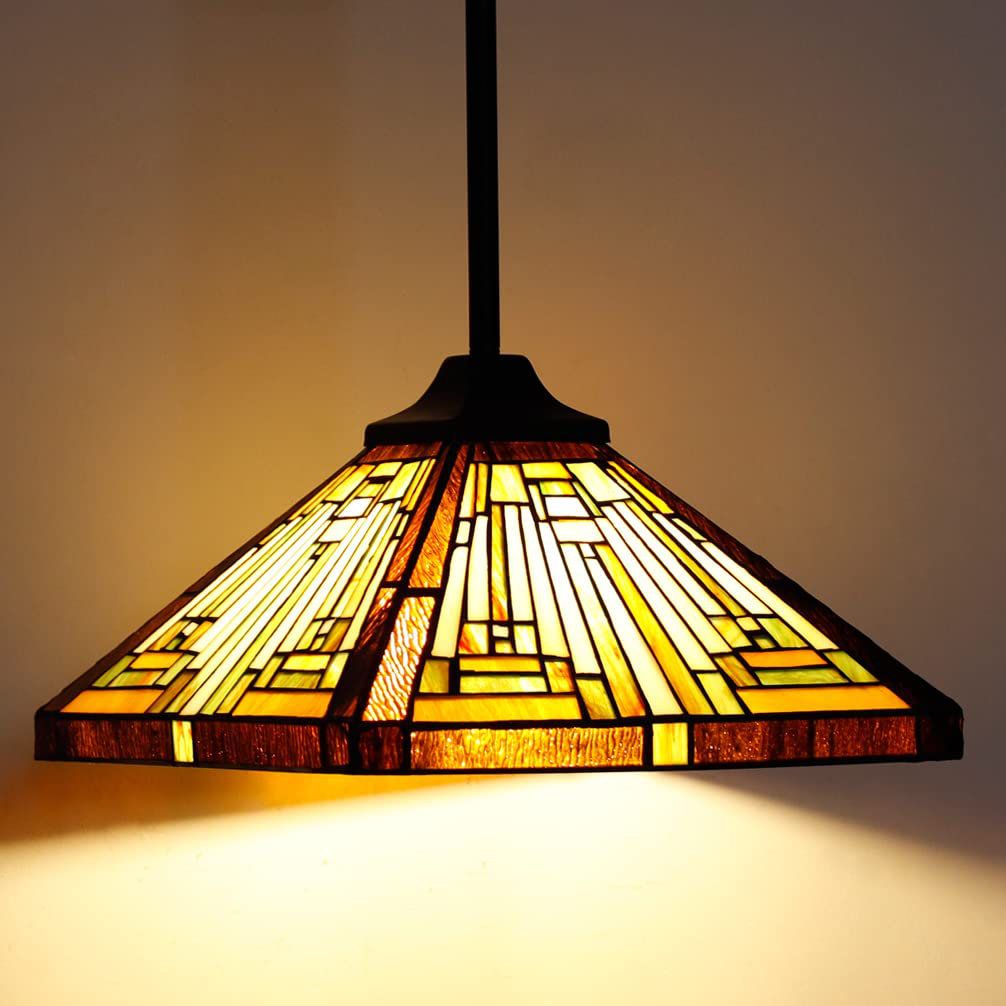 1 - Light Blackish Bronze Geometric Pendant Vinplus