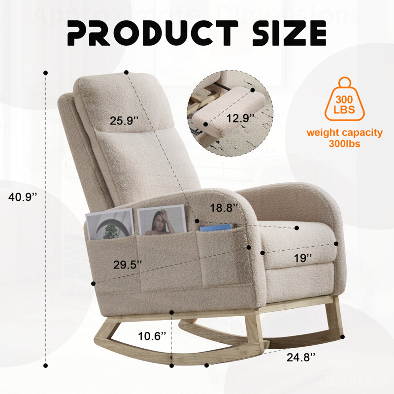 Chaise berçante Nursery