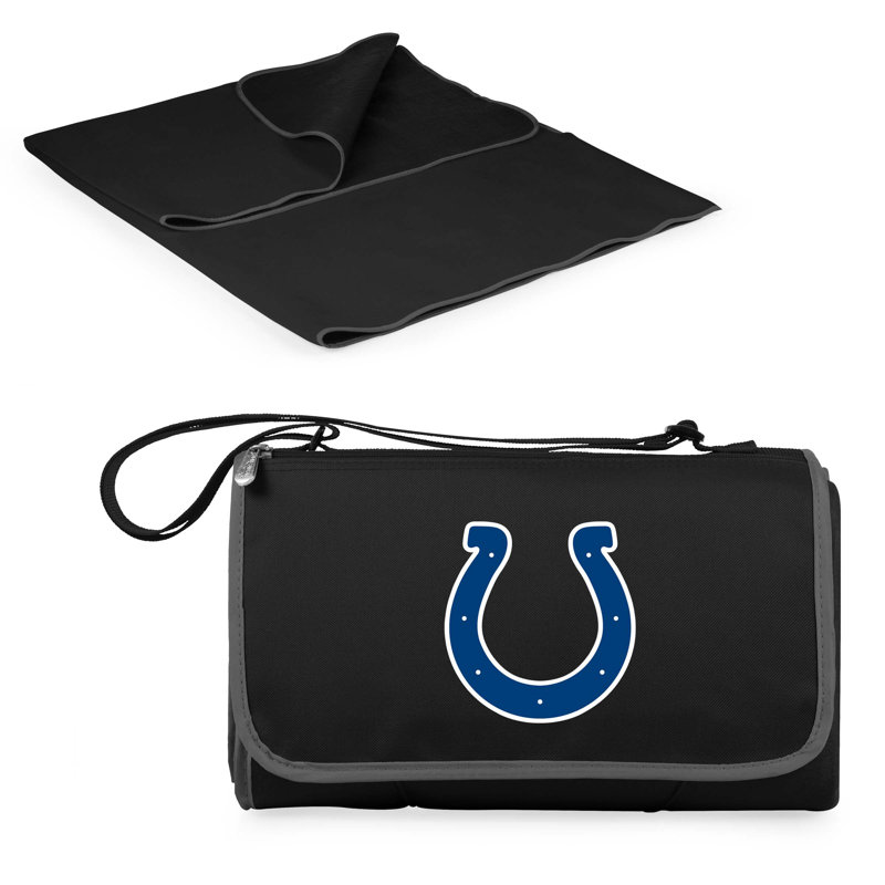 Couverture de pique-nique d'extérieur NFL, Indianapolis Colts, Black