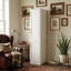 Armoire 2 portes avec tablettes et tringle à vêtements Bayleigh