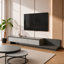 Extendable TV Cabinet with 3 Drawers | Adjustable Width 200-330cm | tv unit in Walnut, Grey & Dark Walnut for 75-100" TVs for Living Room & Bedroom  Modern Minimalist Style-1716549353