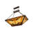 Adrianna 9 - Light Mahogany Bronze Kitchen Island Pendant