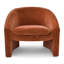 Fauteuil d'appoint en chenille l 32 po Ichika-87459045