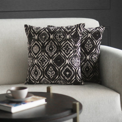 Gavette Damask Velvet Pillow Cover