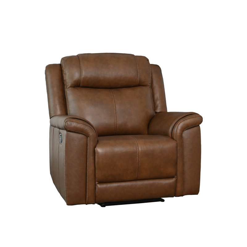 Fauteuil inclinable en cuir Yadhir