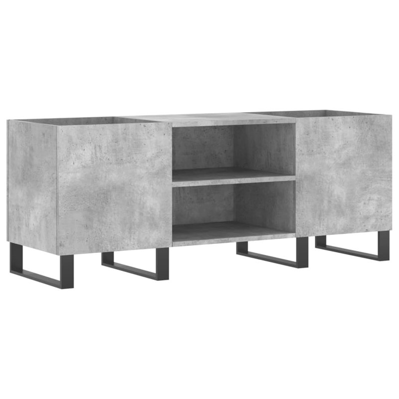 48cm H Media Cabinet, Concrete Grey