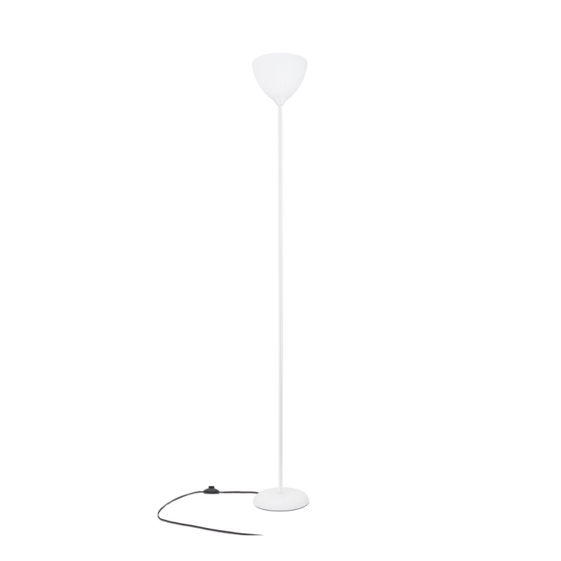 Lampe sur pied 70 po Torchiere, Blanc mat