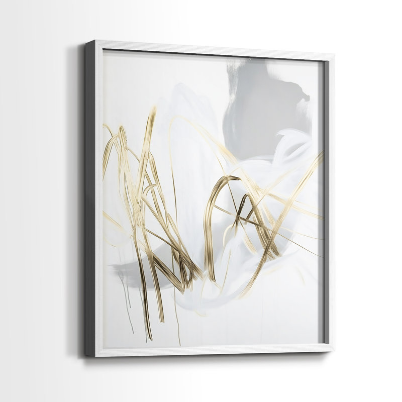 "ABSTRACT Series DCCLxxix" par J Paul, Blanc / Blanc, H 29 po x l 23 po