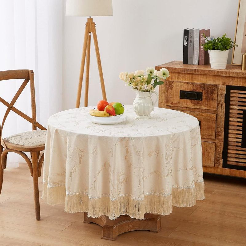 Nappe Kist, 70 po rond, Beige