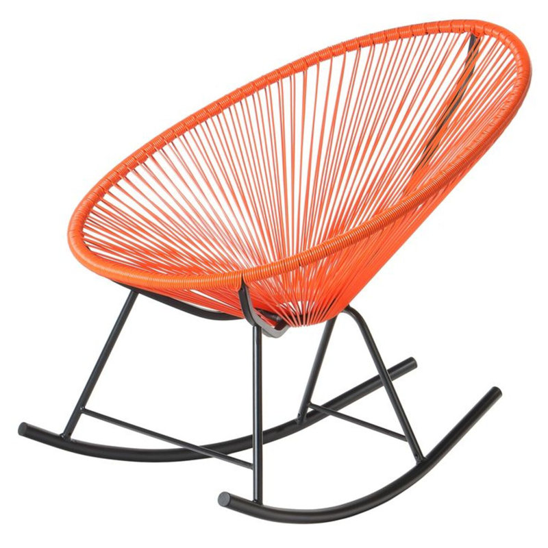 Chaise berçante Fillip Acapulco, Orange