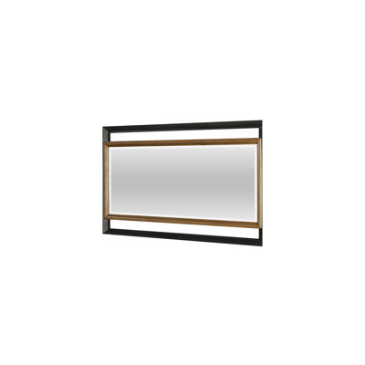 Miroir de paysage en métal