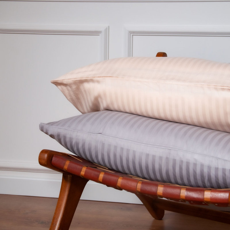 Mix & Match Bundle 100% Cotton Sateen Standard Pillowcases, Cream