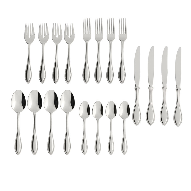 Ensemble de couverts 20 pièces, service pour 4