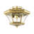 Mcquaig Glass Semi Flush Mount-22508814