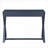 Nalo Contemporary Charcoal Console Table with Drawer &amp; X-Shape Base | Synthetic Wood | Charcoal