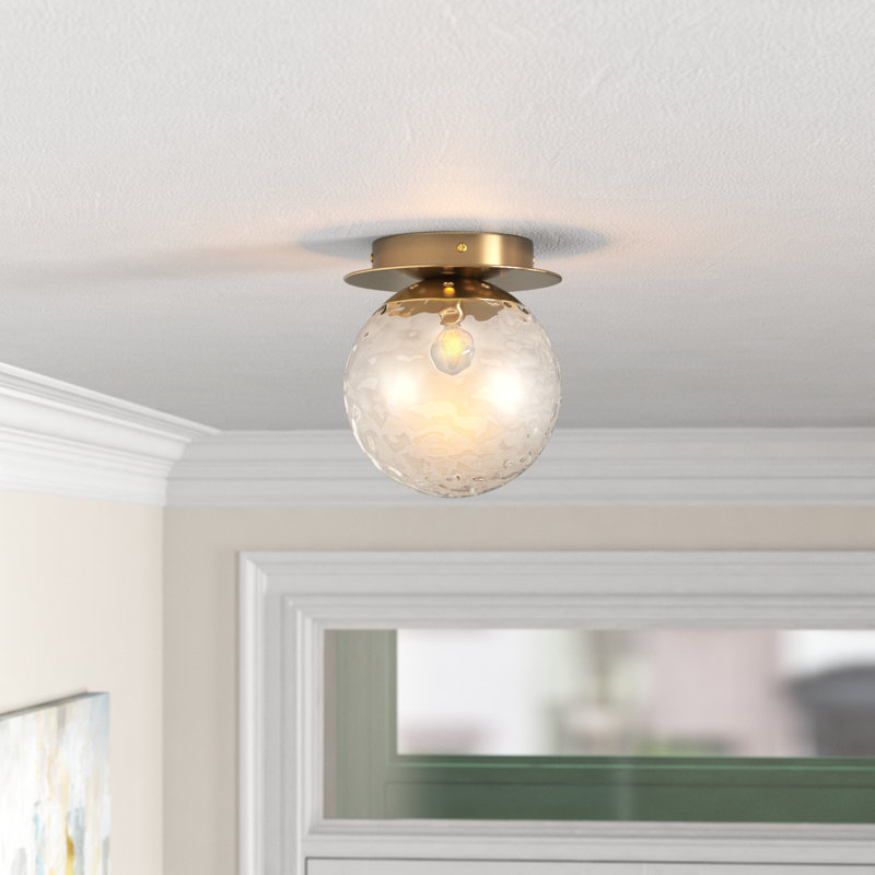 Plafonnier encastré 1 lumière 5,91 po Chandre