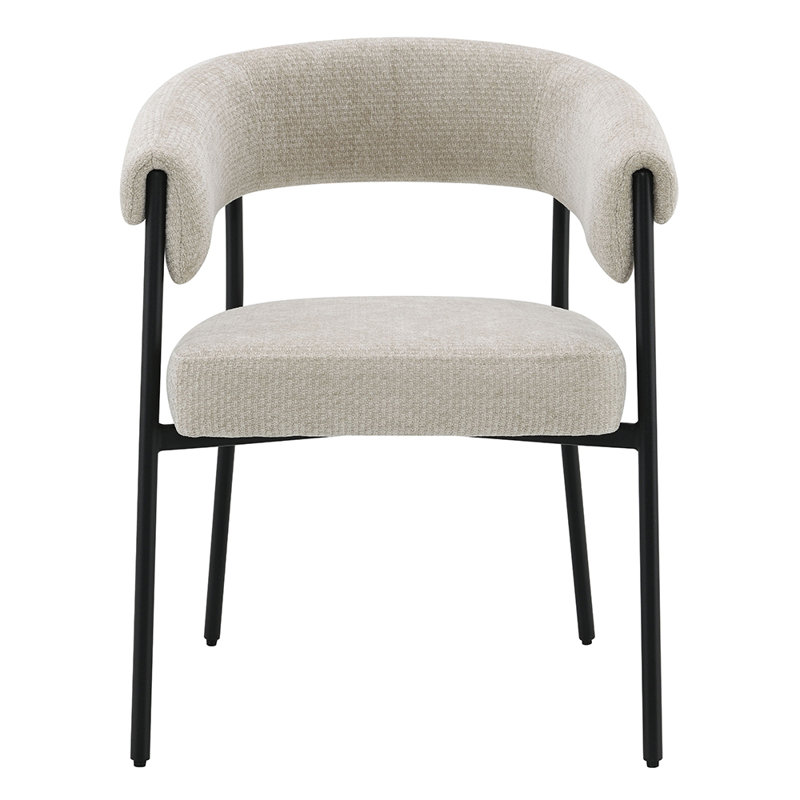 Chaise avec accoudoirs Jirina (ensemble de 2)