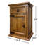 Table de chevet en bois massif Syn-1089853490