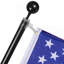 Mât de drapeau télescopique 20 pi