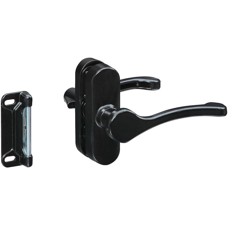 Loquet contemporain contemporain sans clé, Noir