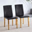Chaises de salle à manger en cuir PU Uriah avec pieds en métal-1518351951-1518351922-1518351921