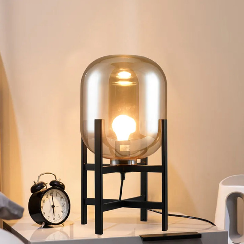 Table Lamps Iron Novelty Lamp, Brown