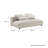Solace Modular Upholstered Armless Loveseat-101323715