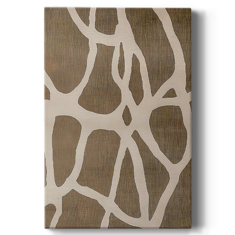 Abstract CXLIX Gallery Wrapped Canvas - Ready To Hang, 18" H x 12" W