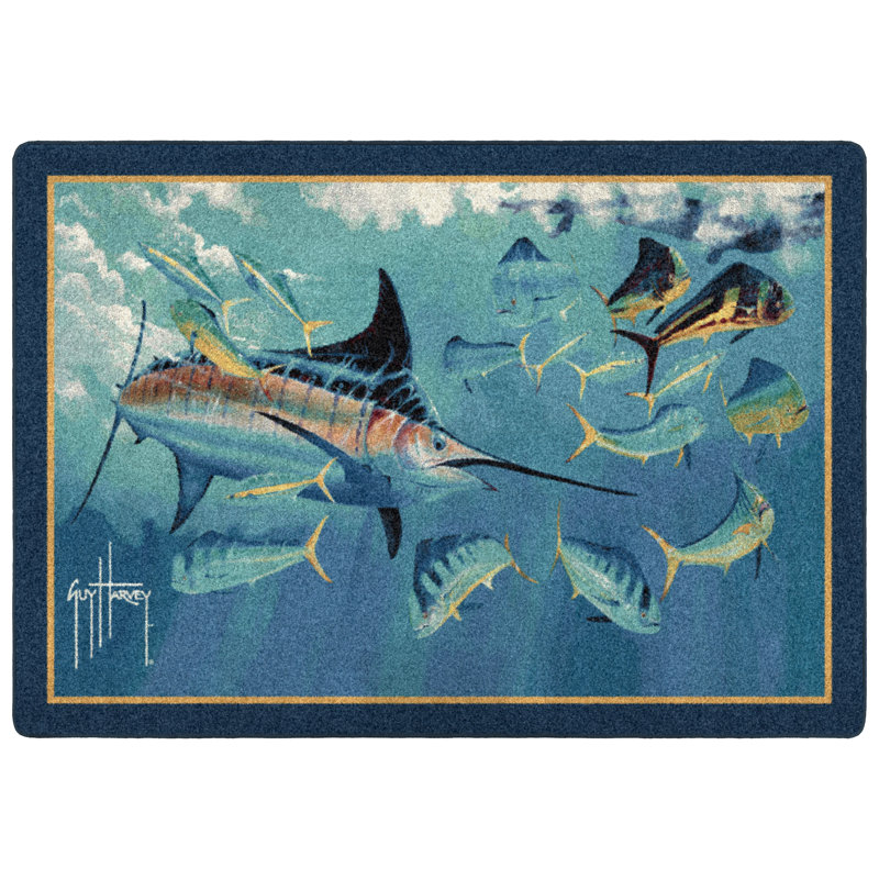  Log Jam Area Rug, Rectangle 3'10" x 5'4"
