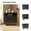 Table de chevet 2 tiroirs Myhanh-848327405