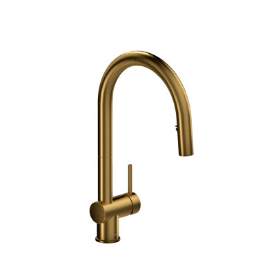 Robinet de cuisine escamotable Azure avec bec en C