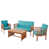 Brown Frame/Teal Cushion is out of stock