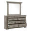 Commode 10 tiroirs + miroir Jahanna