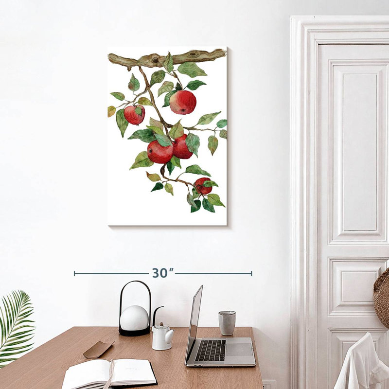 Yarlin Ripe Red Apples, 30" H x 20" W
