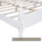 Wood Platform Bed Frame,Retro Style Platform Bed with Wooden Slat Support-1234318363-1234318437