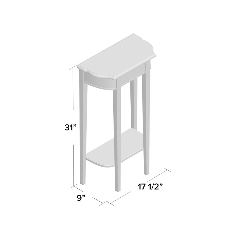 Wendell Console Table, Black Licorice