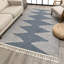 Loop-De-Loop Geometric Synthetic Area Rug-45293425