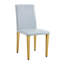 Chaise de salle à manger moderne Parsons avec pieds robustes en métal (ensemble de 6)-553392059-545802148-569559641