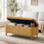 Polyester Upholstered Storage Bench-360598653