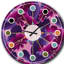 Motif de fleurs d'orchidées - Horloge murale moderne Mid-Century-40743851