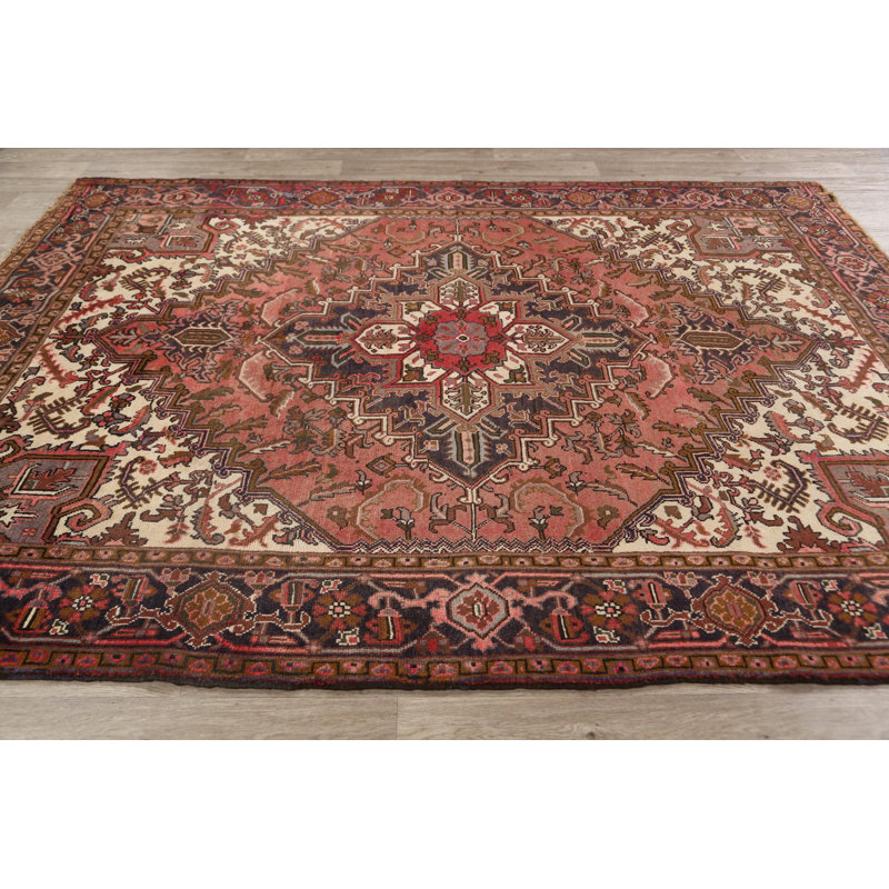 Tapis décoratif en laine de conception unique noué à la main 19 pi 9 po x 9 pi 3 po cadem